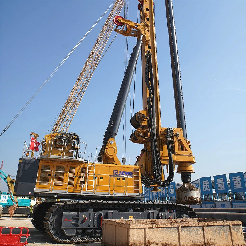 中小型旋挖鉆機(jī)一天能打多少根樁？.jpg